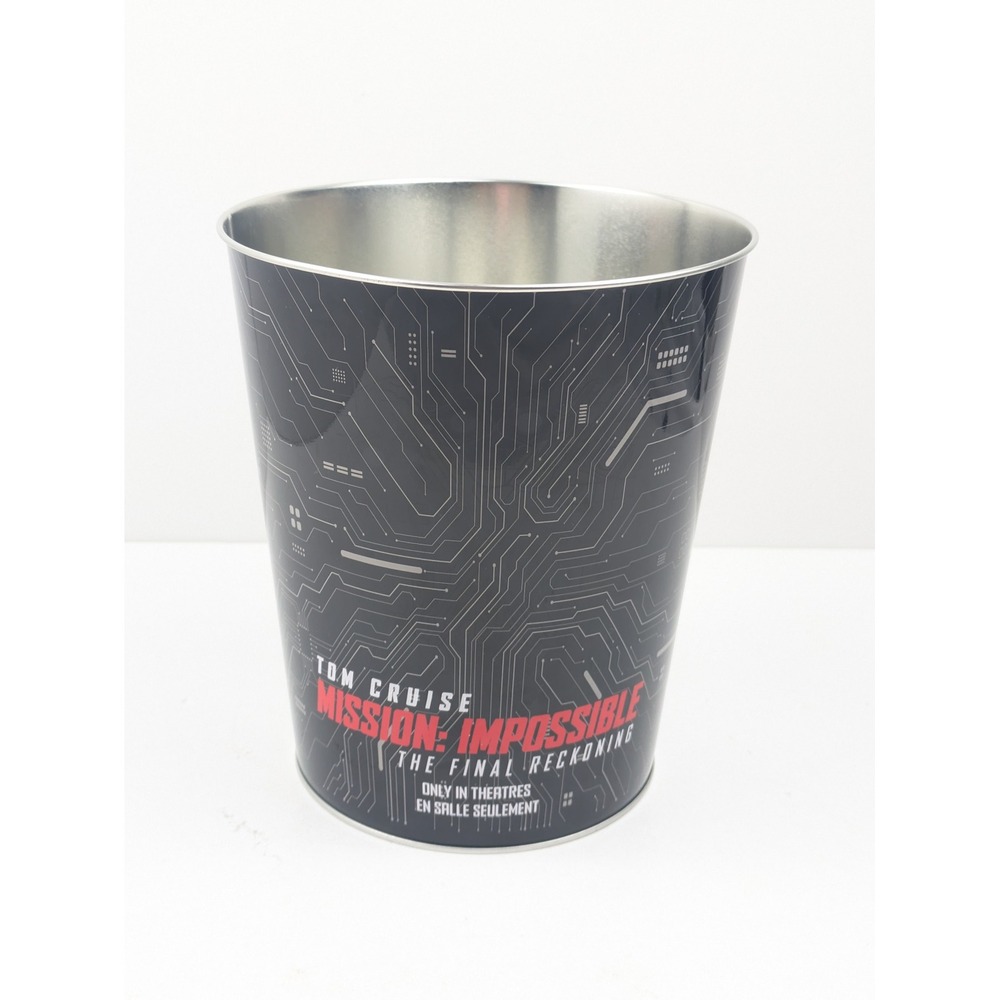 Mission‎ Impossible The Final Reckoning Cineplex Collectible Pop Corn Bucket